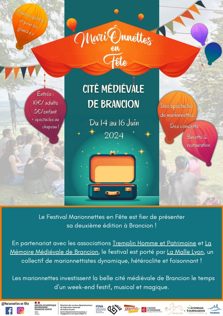 Marionnettes en fête du 14 au 16 juin